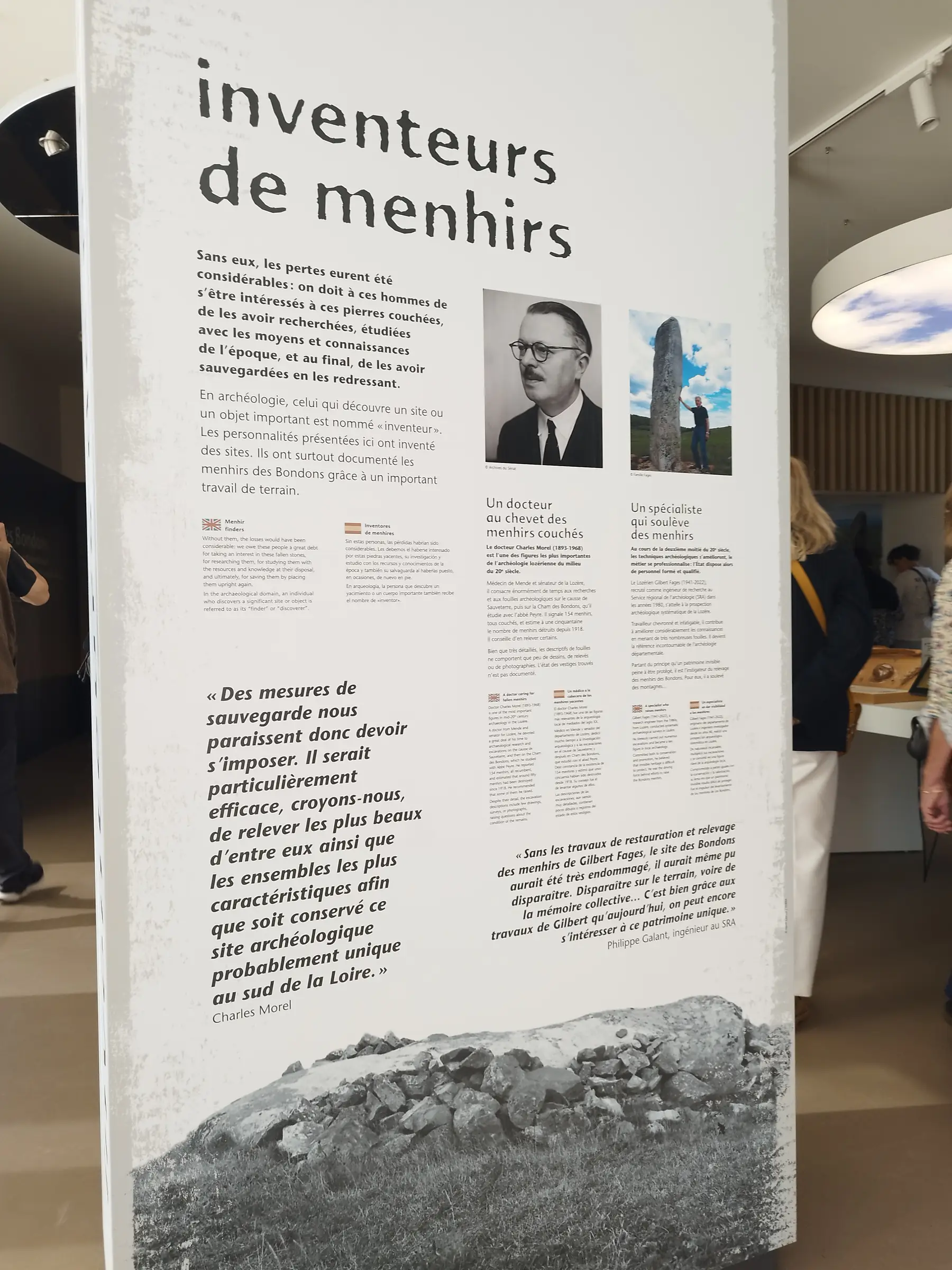 LA MAISON DES MENHIRS DES BONDONS