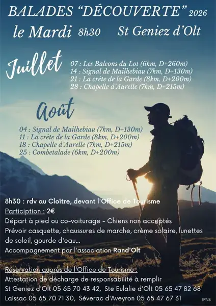 Balade découverte "Combetalade"