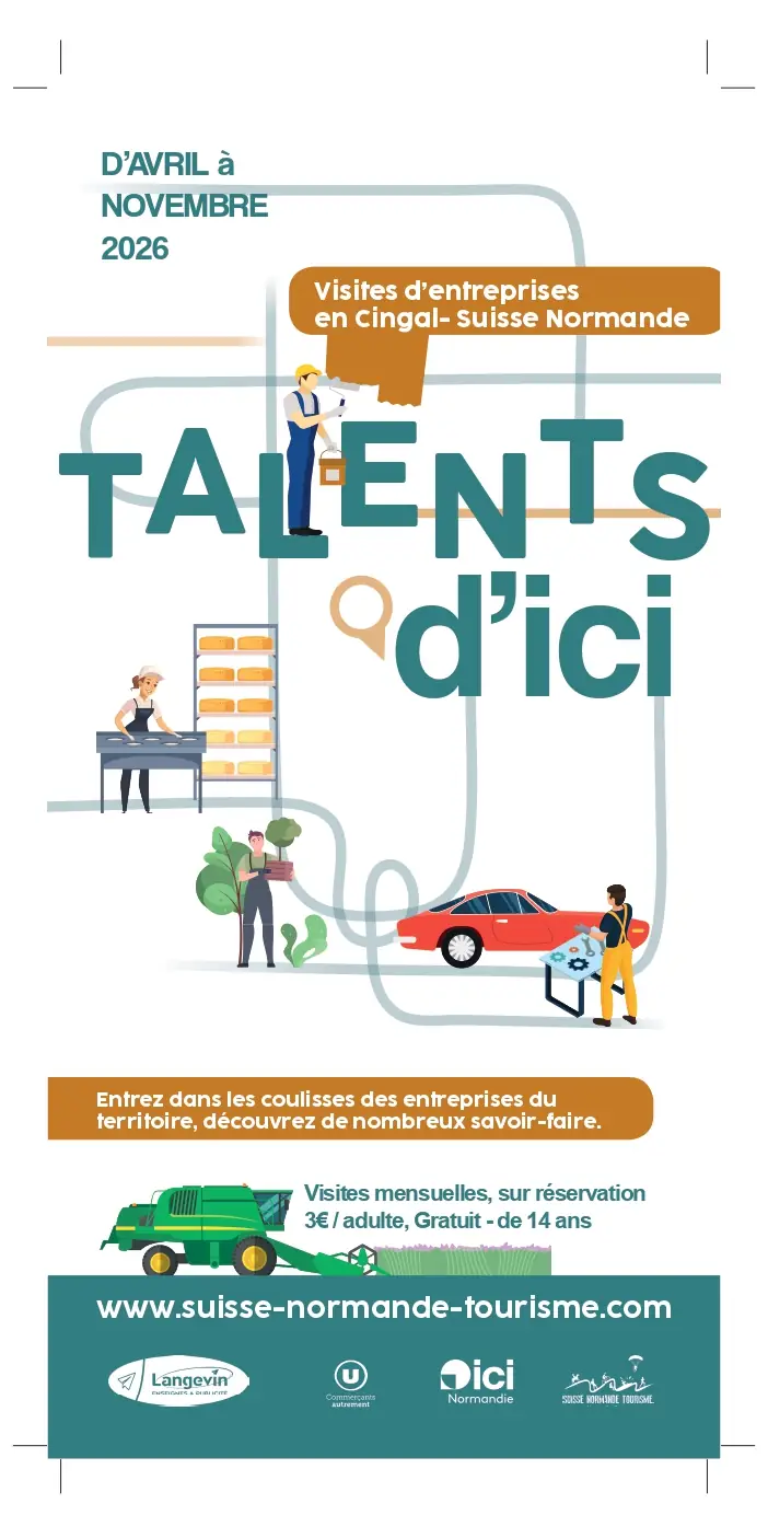 Talents d’Ici – Visites d’entreprises en Cingal–Suisse Normande - B Vitrailliste-Mosaïste