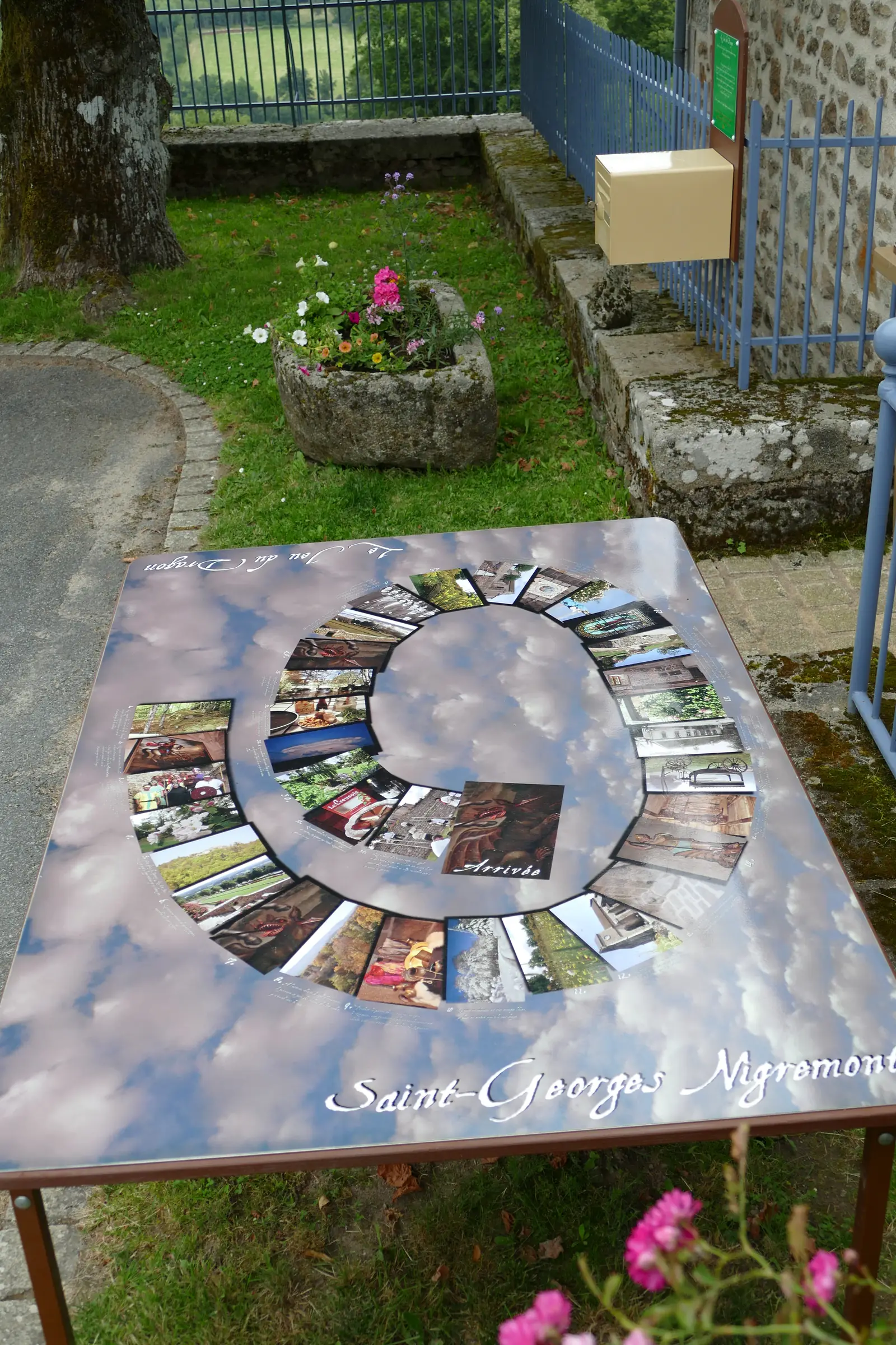Saint Georges Nigremont village pittoresque