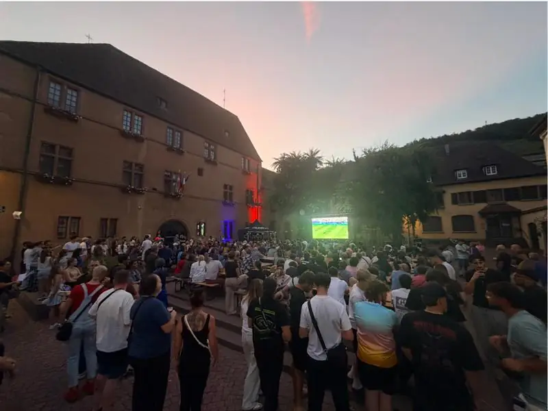 Fan-zone pour la Coupe du Monde 2026