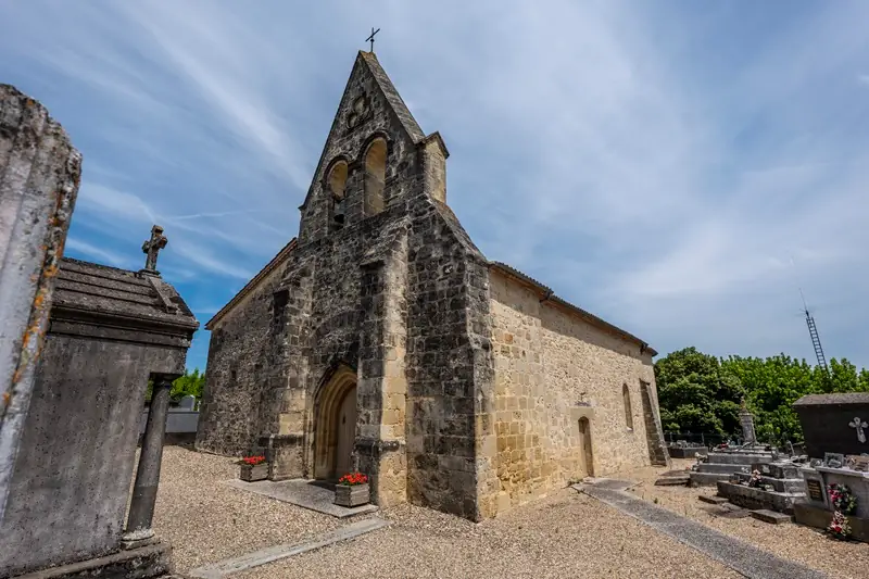 Eglise Sainte Catherine de Caubon Saint Sauveur