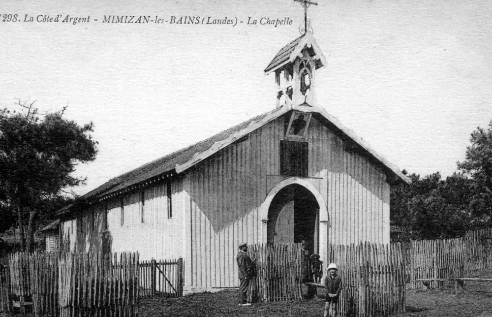 Chapelle à la mer de Mimizan Plage