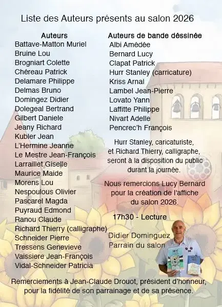 Salon du livre et de la BD de Laramière