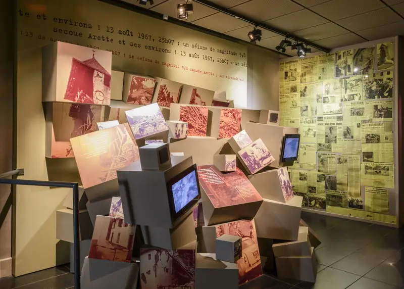 Espace muséographique de la Maison du Barétous