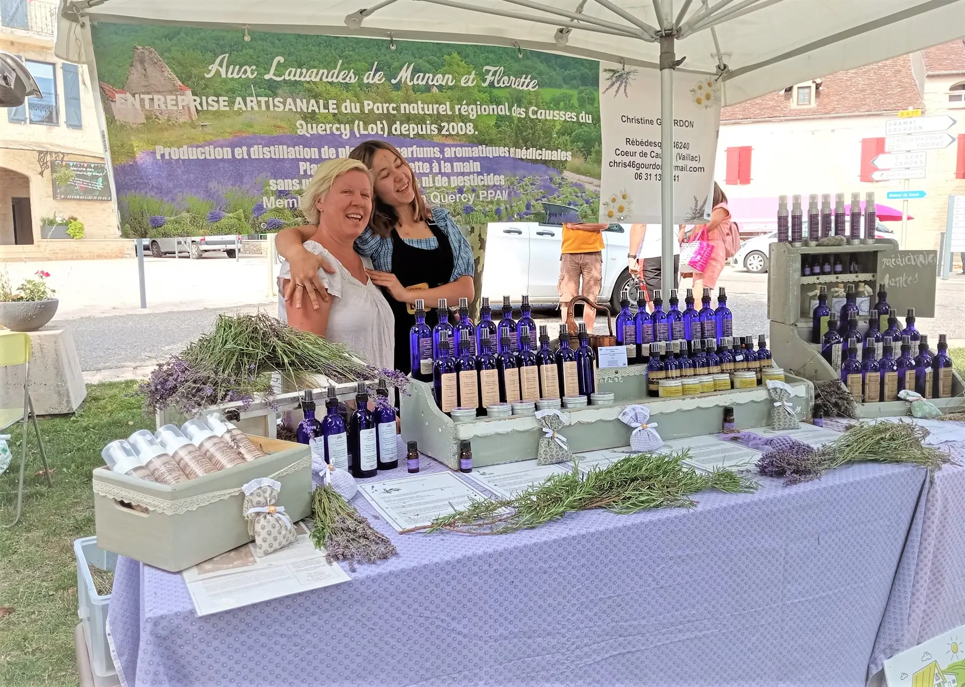 Marché des producteurs à Labastide-Murat