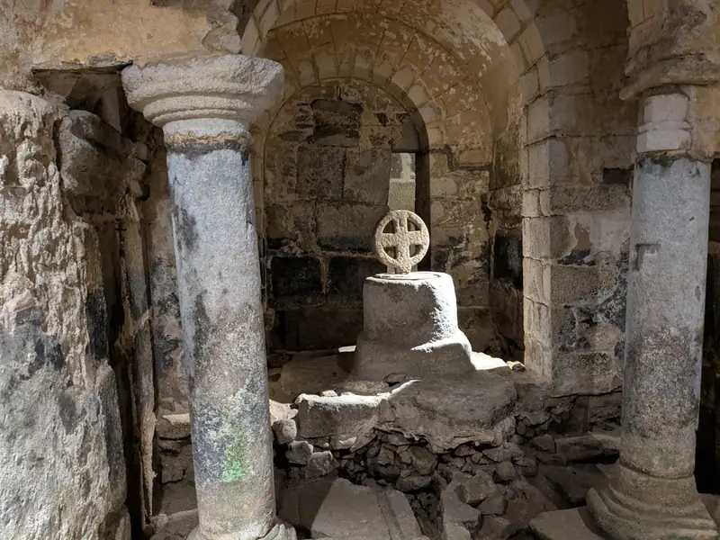 Crypte de l'église Notre Dame de La Souterraine