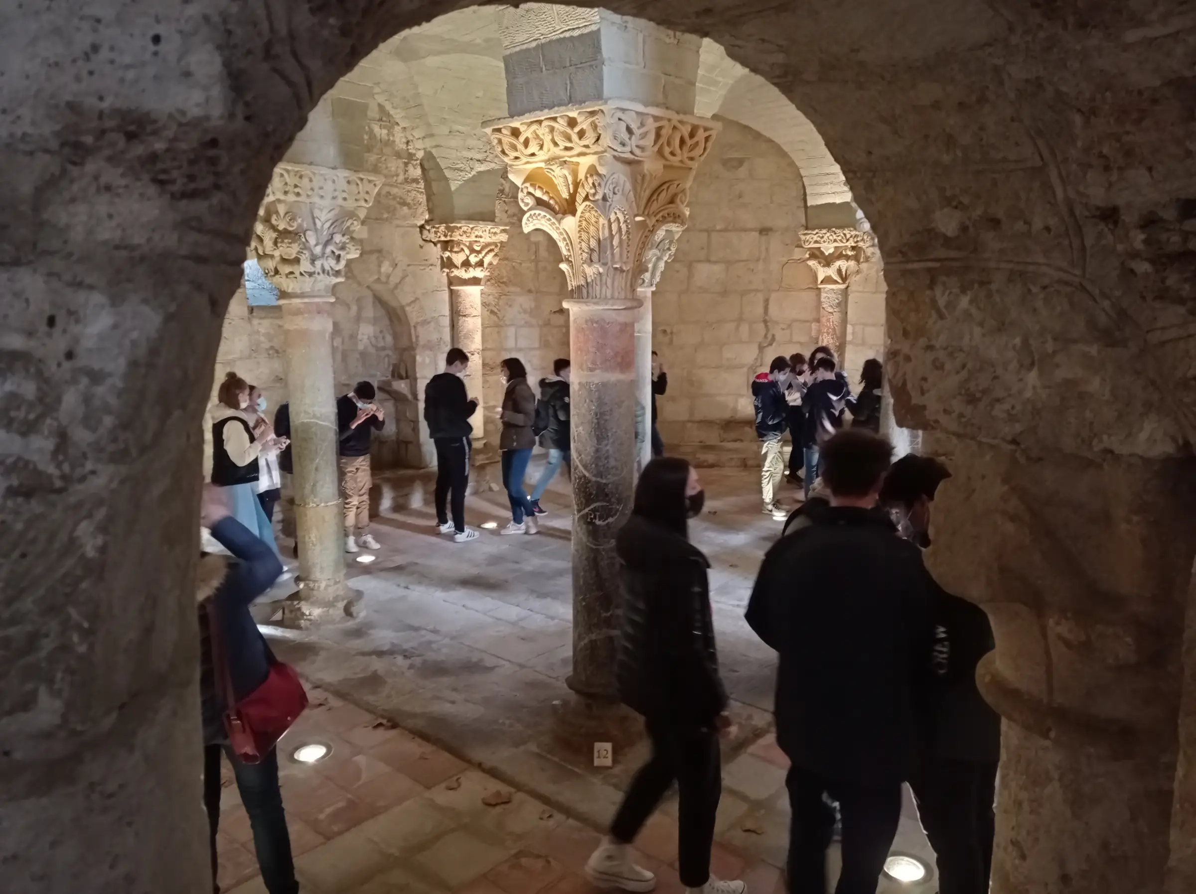 Crypte de Saint-Girons joyau du XIIe siècle