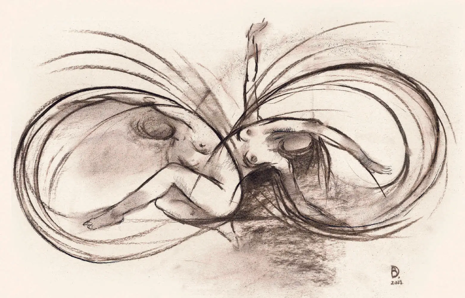 Exposition de sculptures et dessins de Stéphanie Douleau & Diana Vassina
