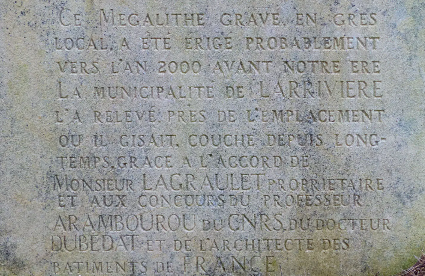 Mégalithe de Guillay