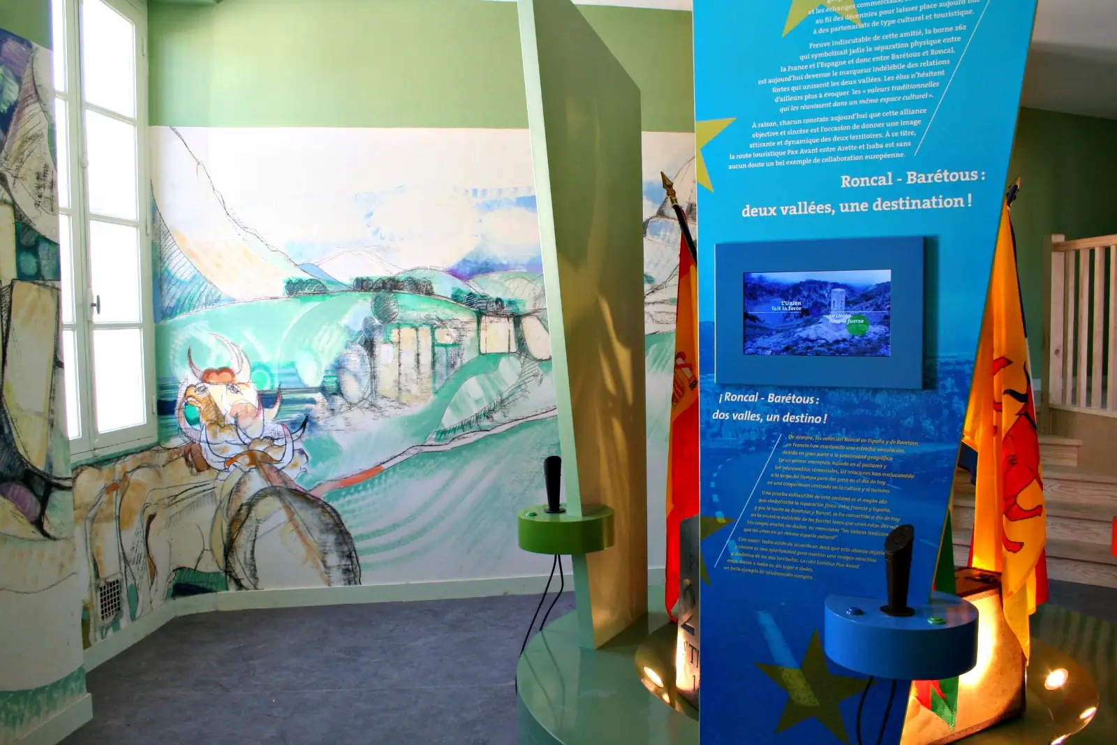 Espace muséographique de la Maison du Barétous