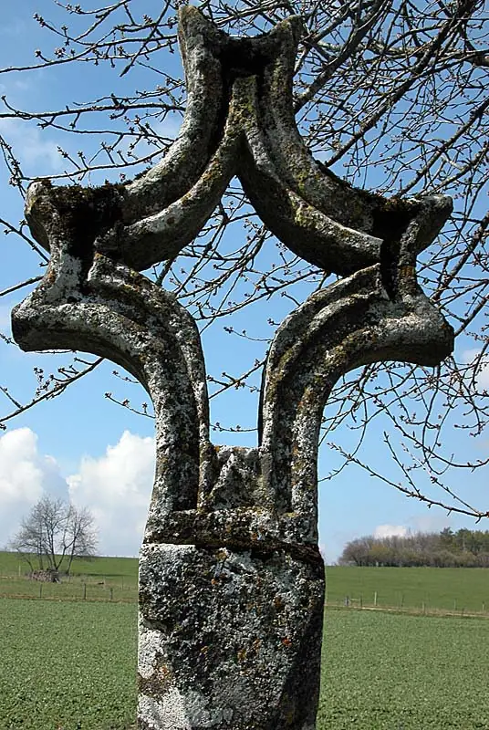 Croix de chemin dite romaine de Perrogney-les-Fontaines