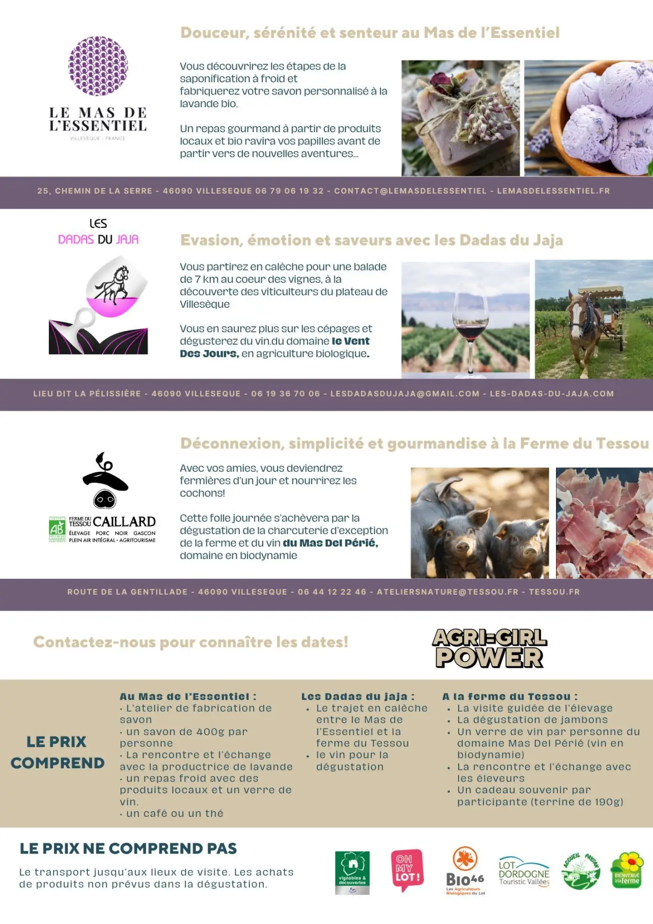 Escapades entre femmes à Villesèque