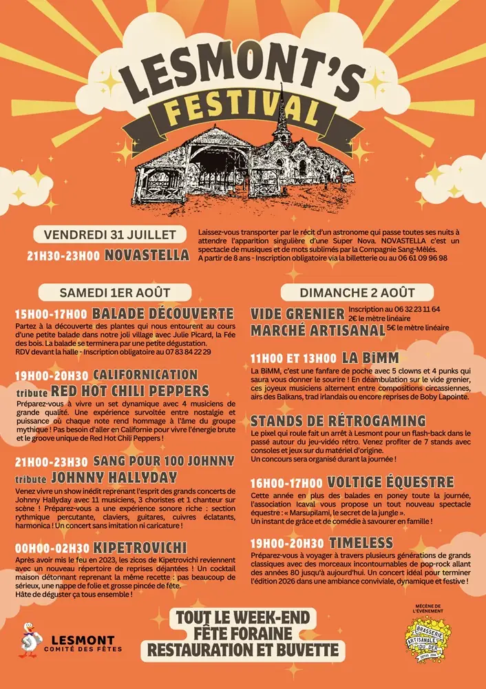 Lesmont's Festival