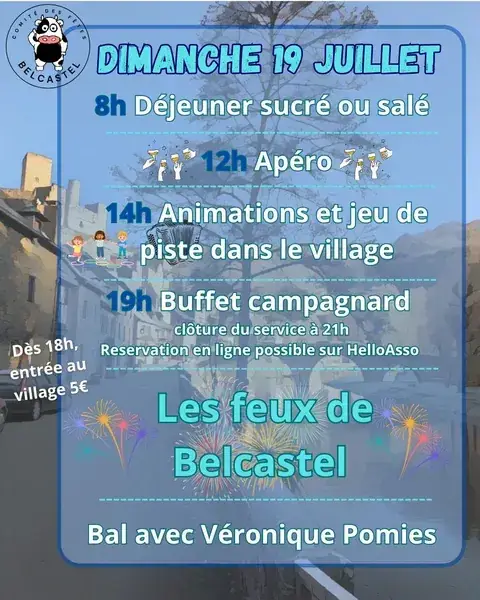 Fête votive de Belcastel