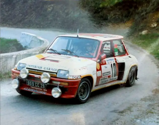 45 ans de la 1ère victoire d’une Renault 5 Turbo en rallye