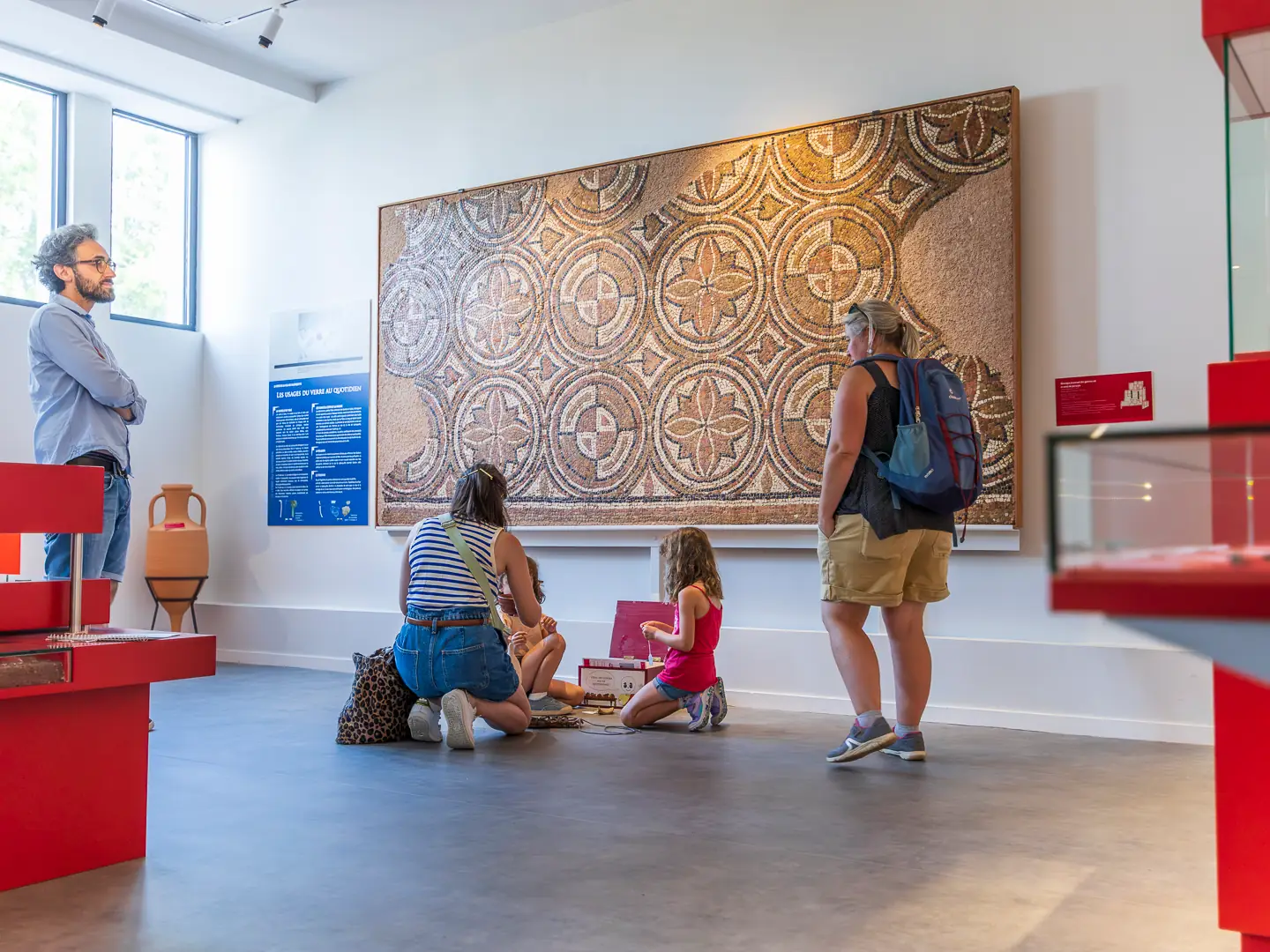 Visite guidée de la collection permanente, au musée gallo-romain