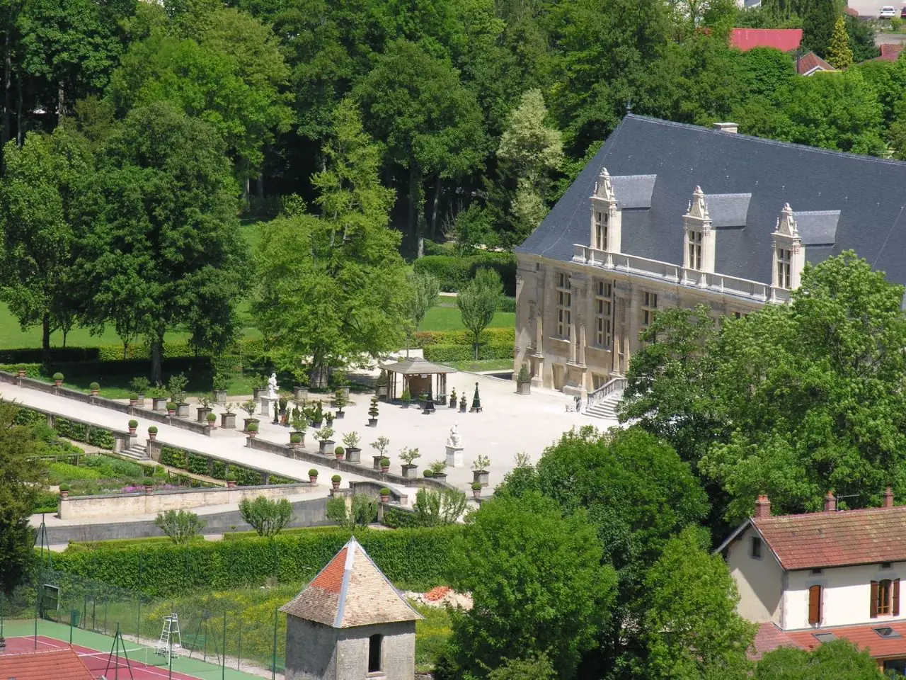 Château du Grand Jardin, coté château