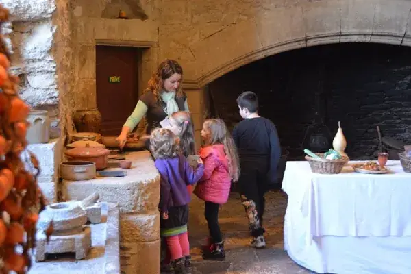Château de Coupiac et musée rural du bois