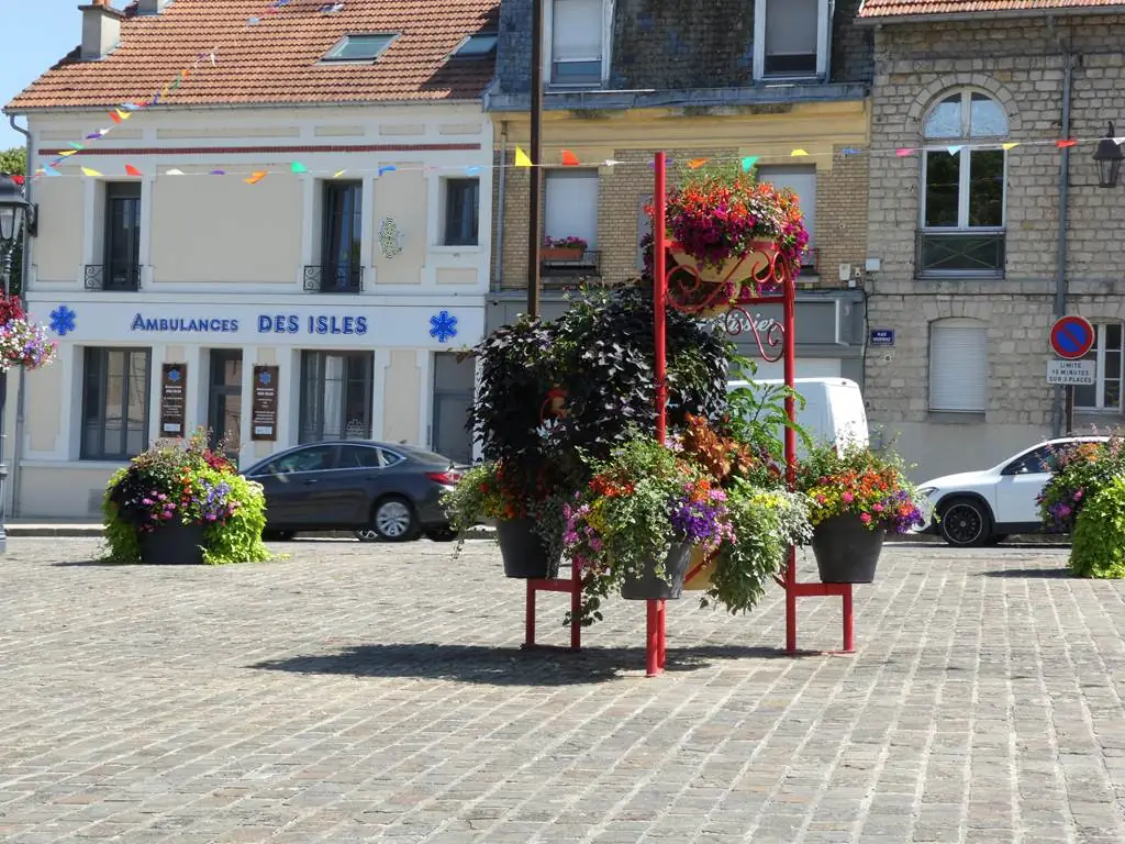 Rethel - Ville Fleurie 3 fleurs