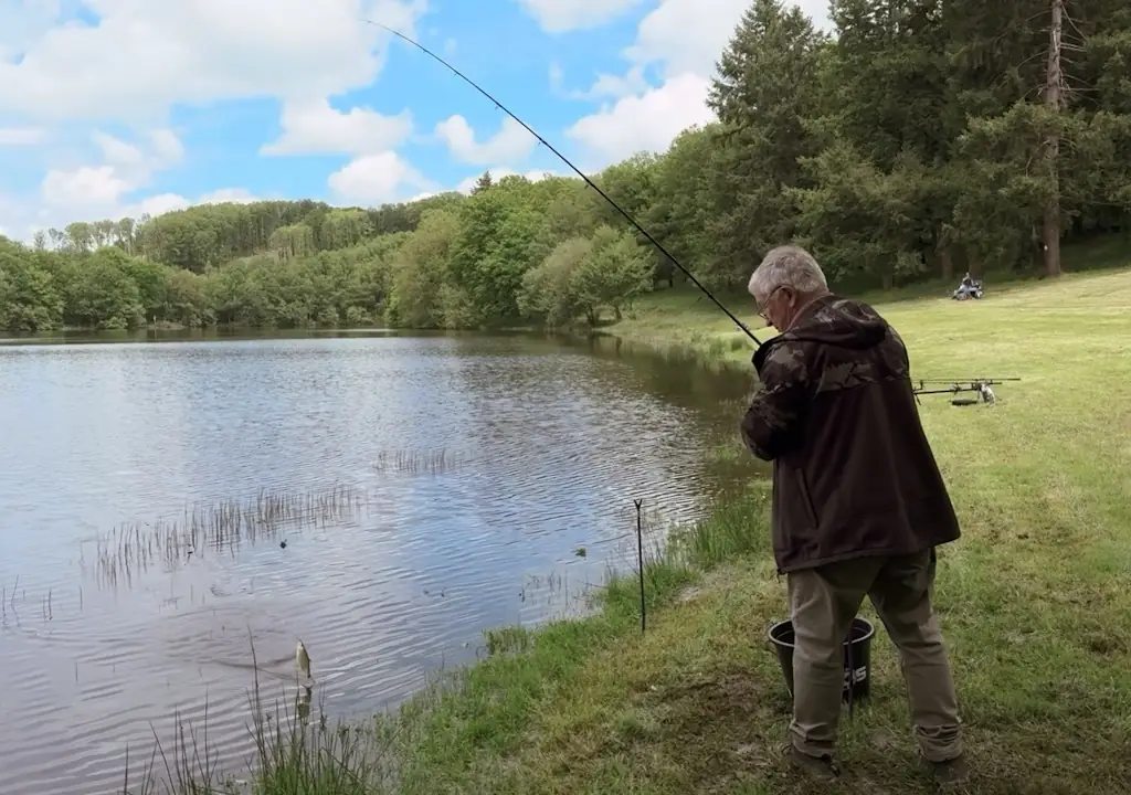 Objectif pêche au lac du Pont à l'Âge - 30 juillet