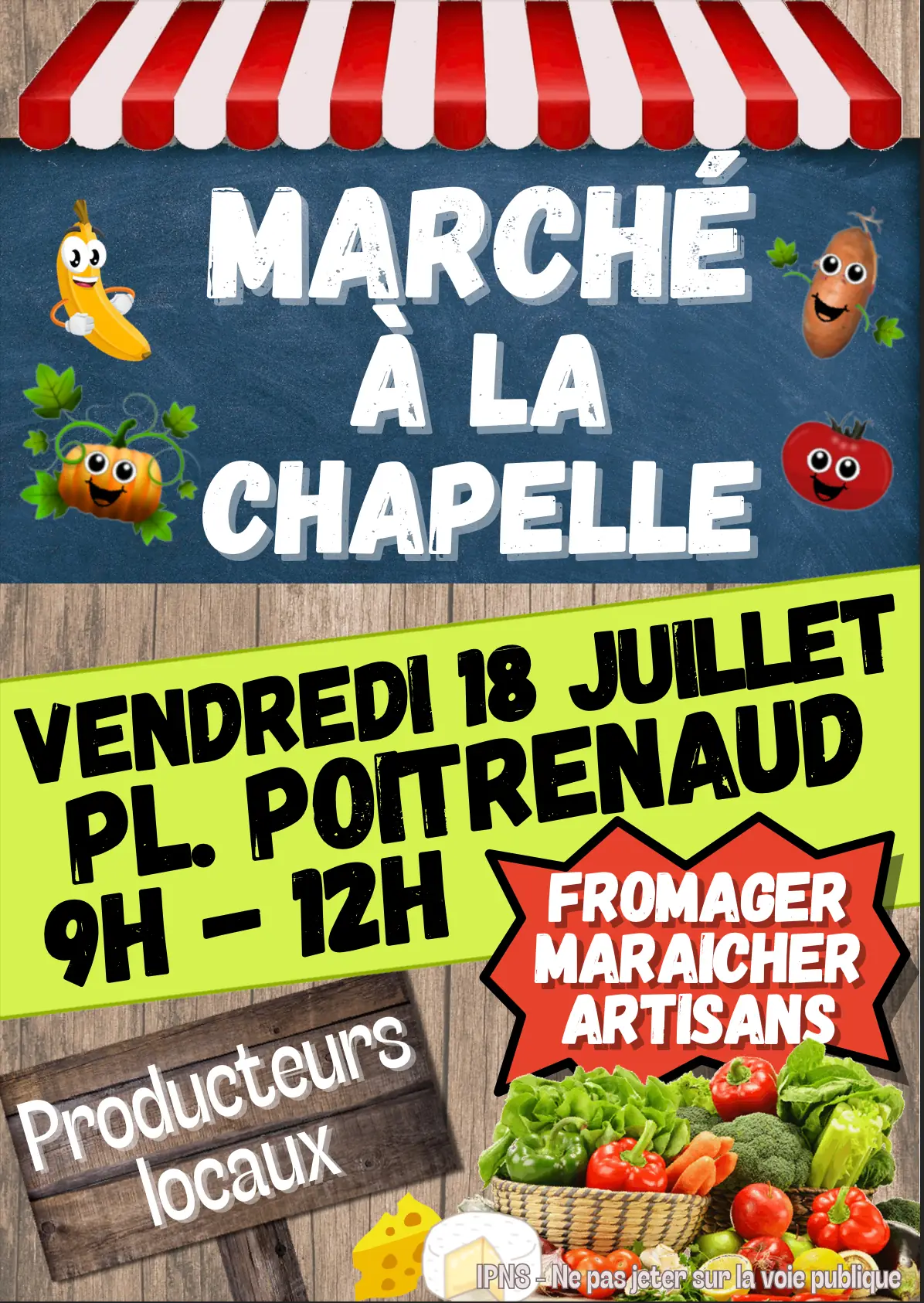 Marché La Chapelle Baloue