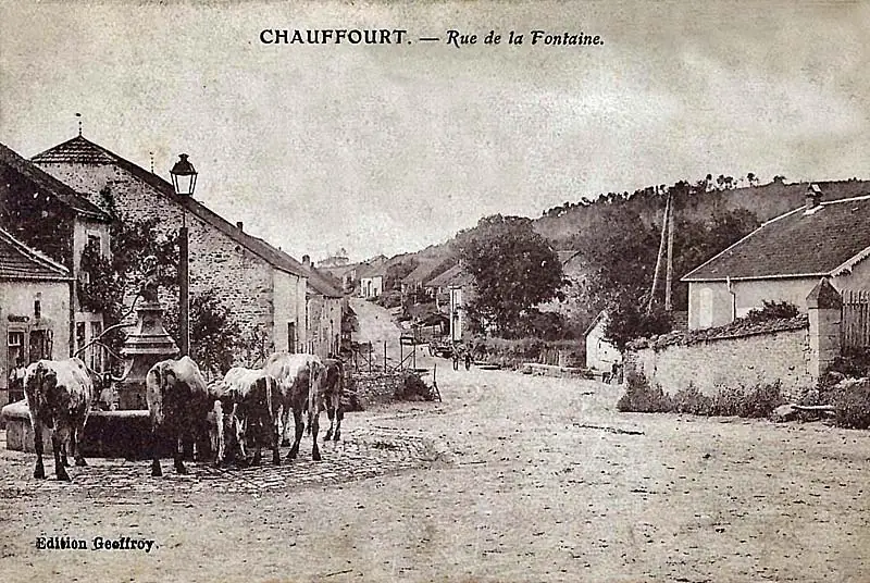 Fontaine à l'enfant de Chauffourt
