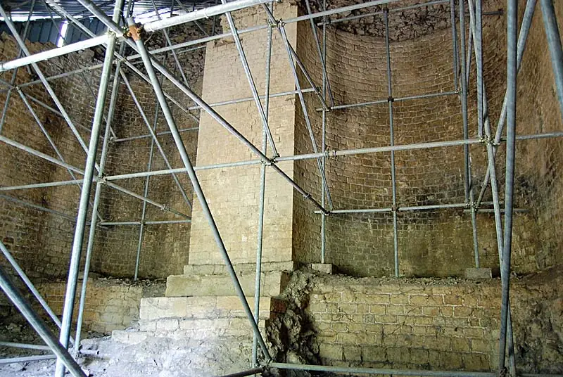 Mur de soutènement gallo-romain