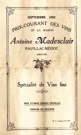 5. Maison Madesclaire, La Côte