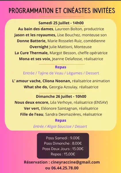 Festival "Des femmes et des courts-métrages"