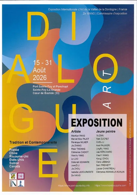 Exposition internationale d'art au bord de la Dordogne