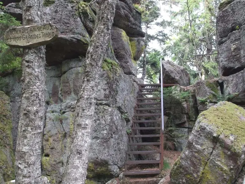 Club Vosgien : Les rochers du Taennchel