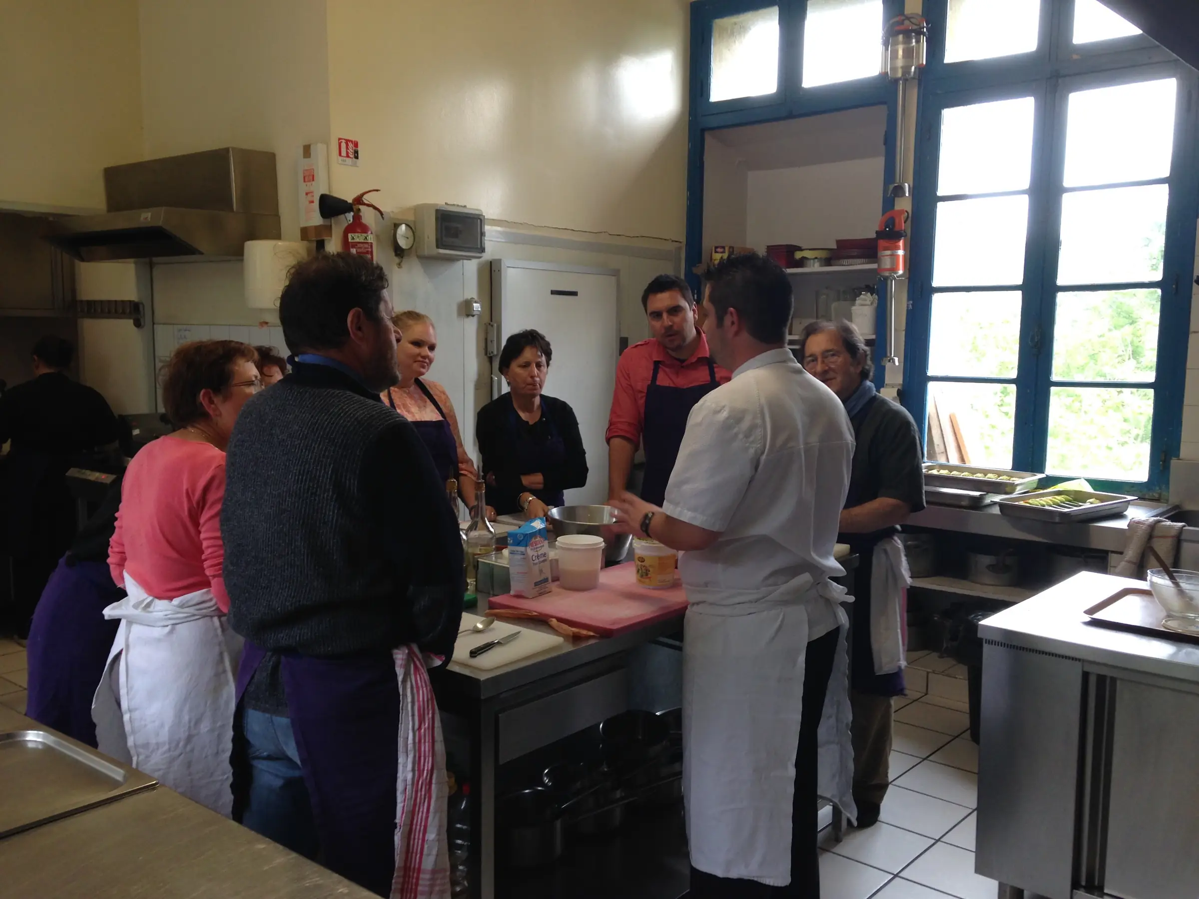 Cours de cuisine au restaurant La Récréation