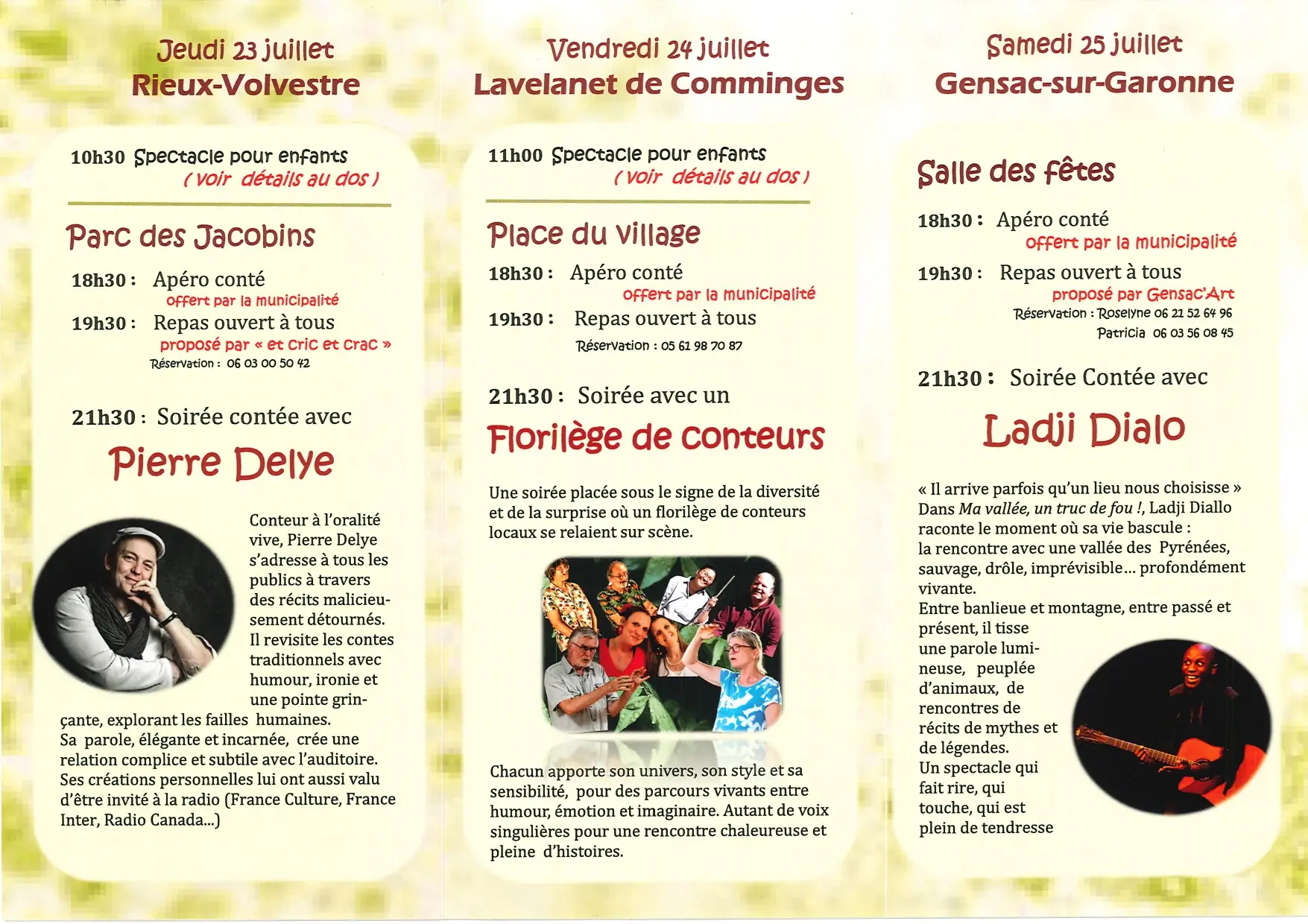 FESTIVAL DU CONTE : LAVELANET-DE-COMMINGES