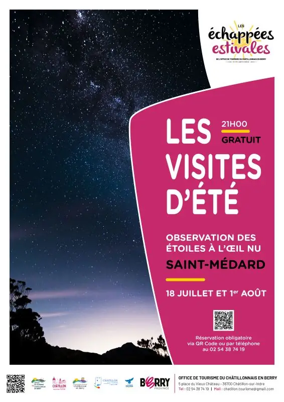 Soirée astronomie à l'oeil nu