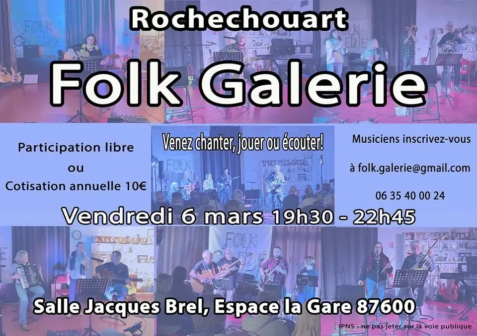 Scène ouverte Folk Galerie