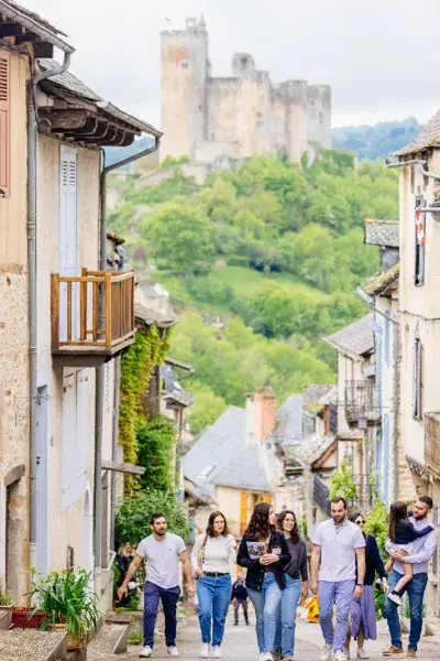 Najac et la Maison du Gouverneur en visite guidée groupe