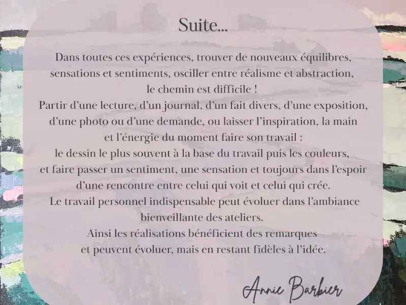 Exposition > Annie BARBIER