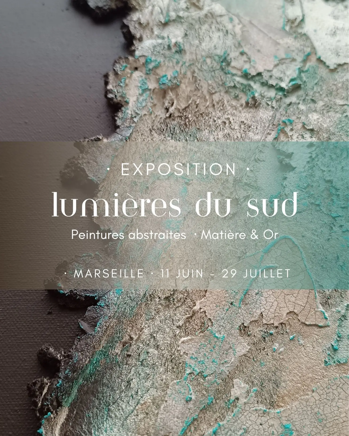 Exposition peinture  "Lumières du Sud" & rencontres avec l'artiste Emmanuelle Carré