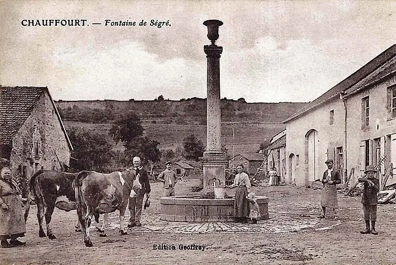 Fontaine de Ségré à Chauffourt