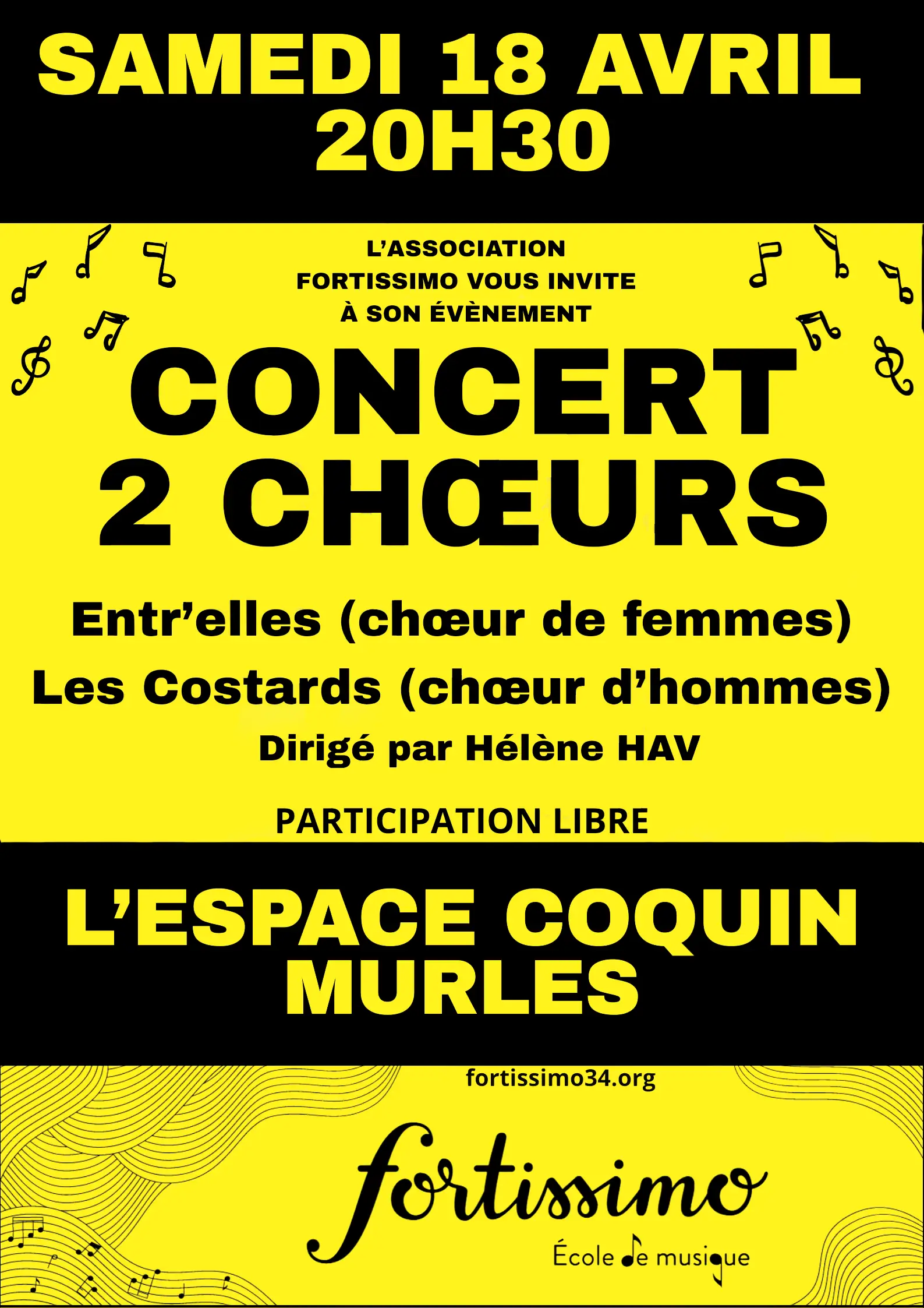 Concert 2 choeurs
