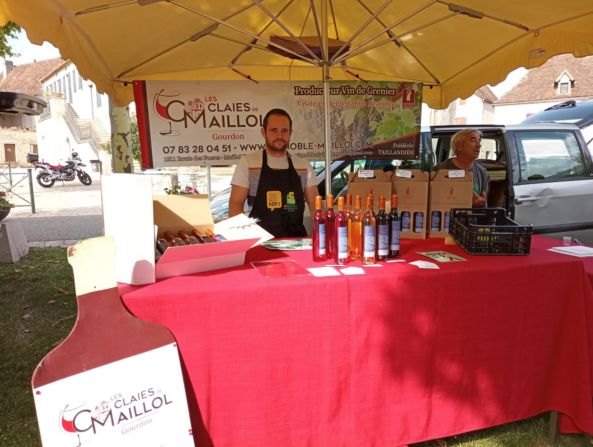 Marché des producteurs à Labastide-Murat
