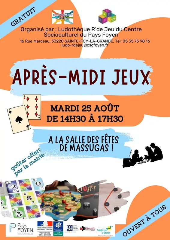 Après-midi jeux