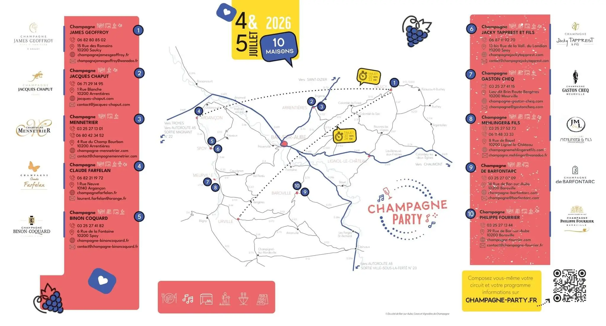 Champagne Party : Champagne James Geoffroy