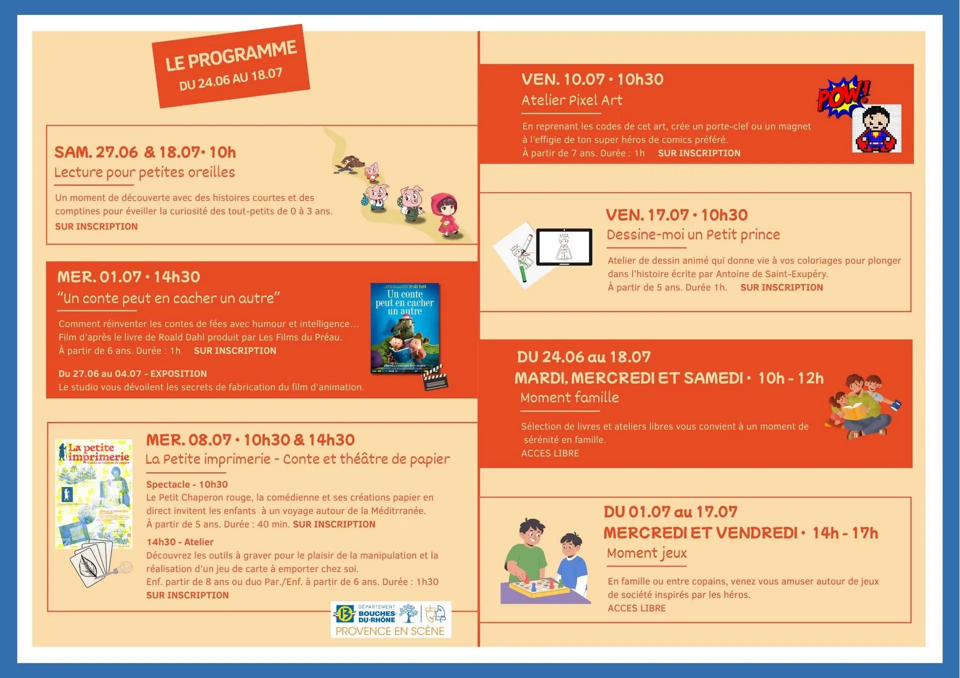 "Partir en livre" à la Médiathèque de Mouriès