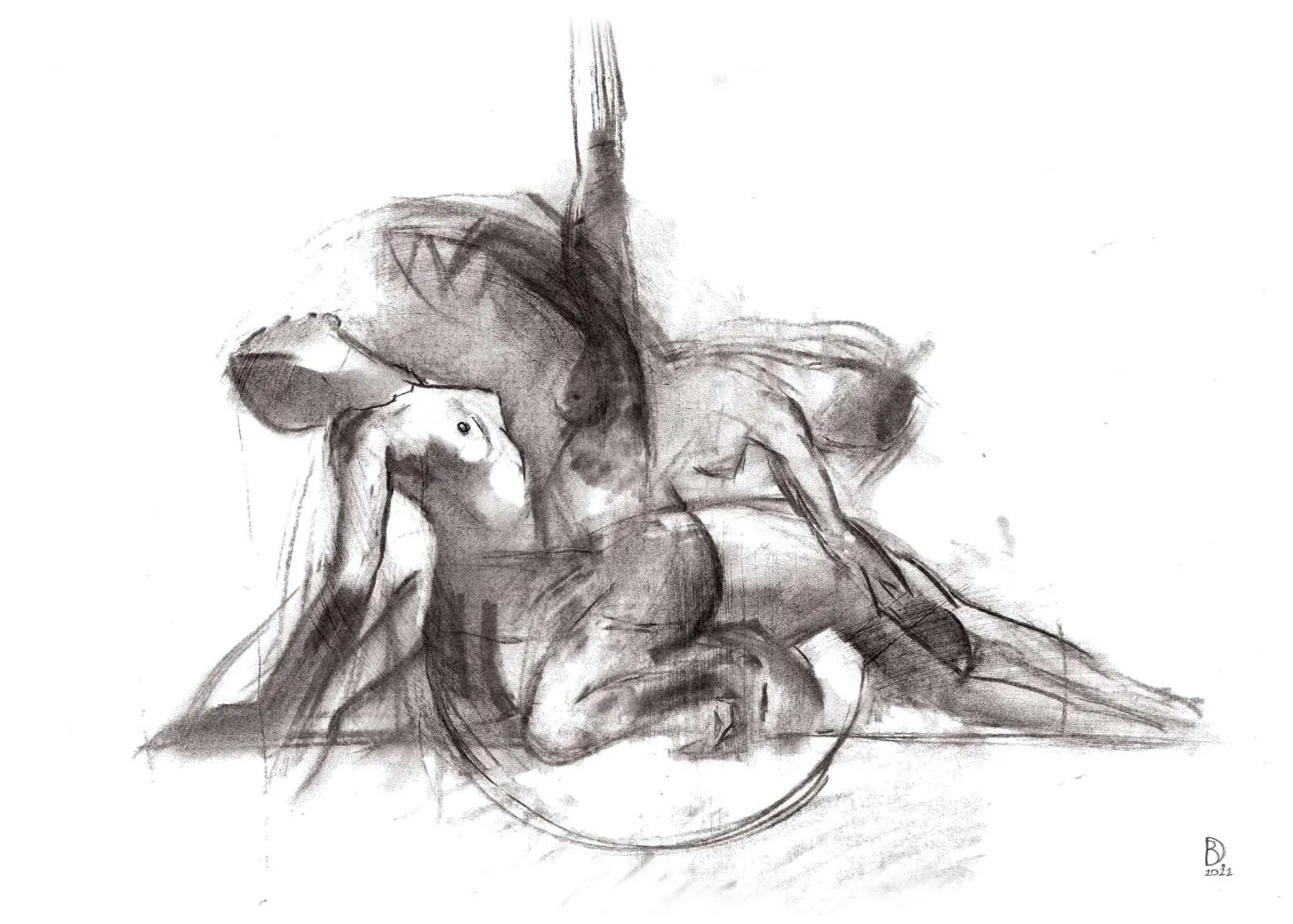 Exposition de sculptures et dessins de Stéphanie Douleau & Diana Vassina