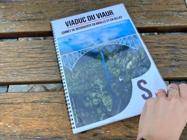 Le Viaduc du Viaur pour les déficients visuels