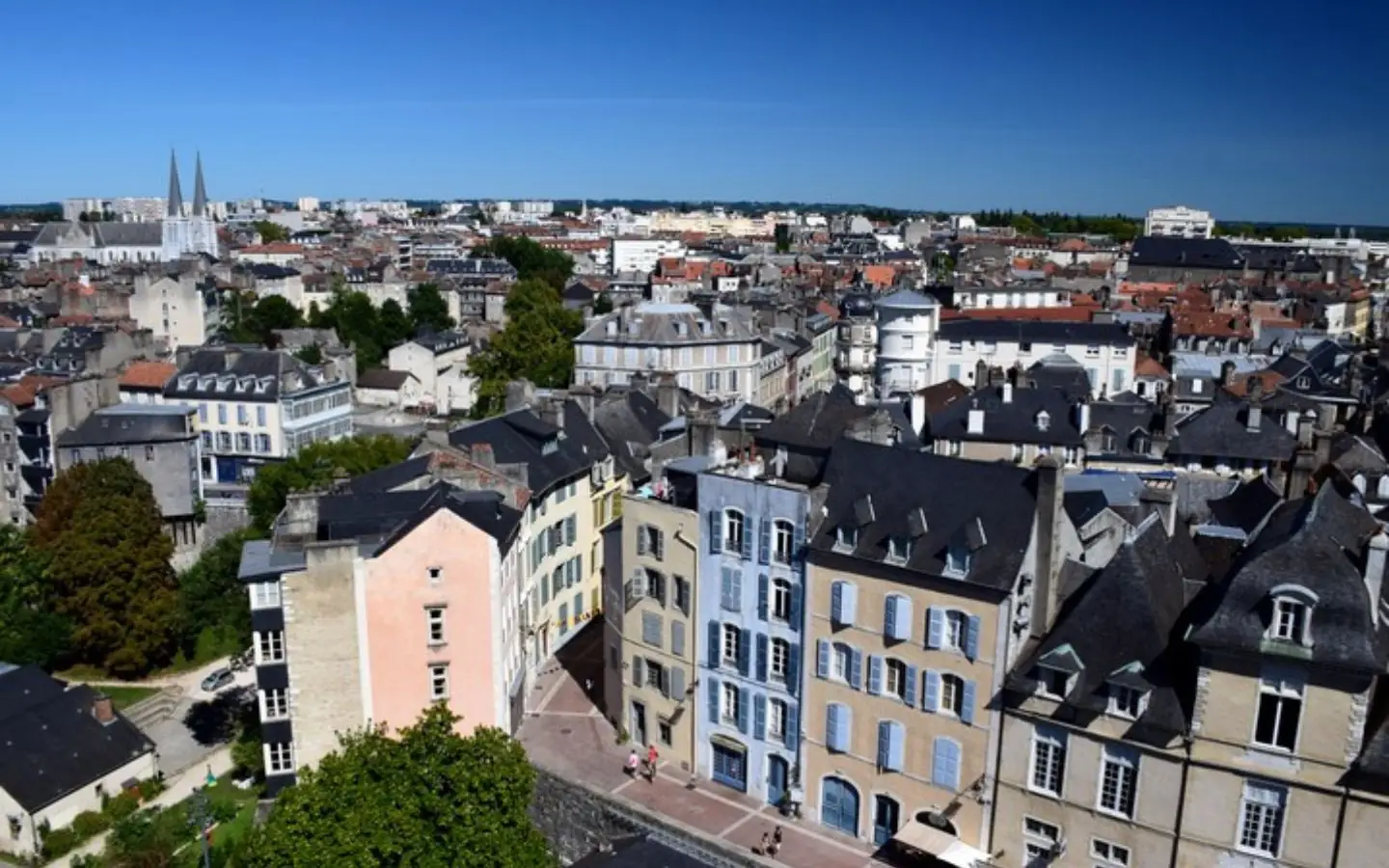 Le quartier historique du château de Pau
