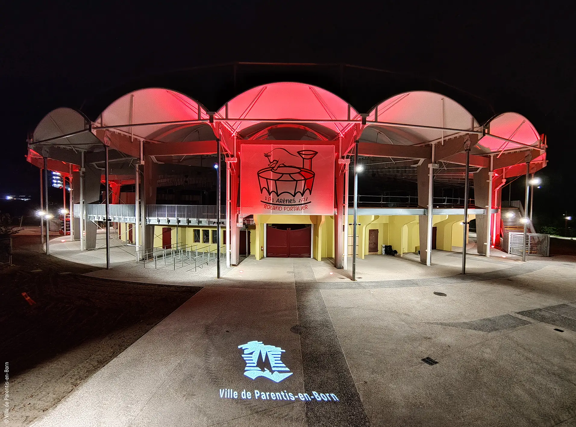 Les arènes Roland Portalier