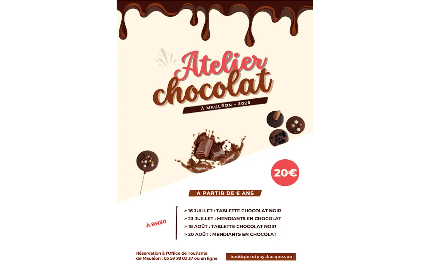 Démonstration : fabrication d'une tablette de chocolat noir
